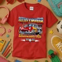 Little Cruiser Woodward Ave 2025 Kids T-Shirt thumb 3