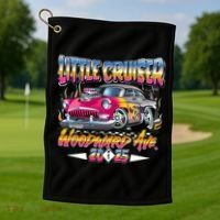 Little Cruiser Woodward Ave 2025 Golf Towel thumb 1
