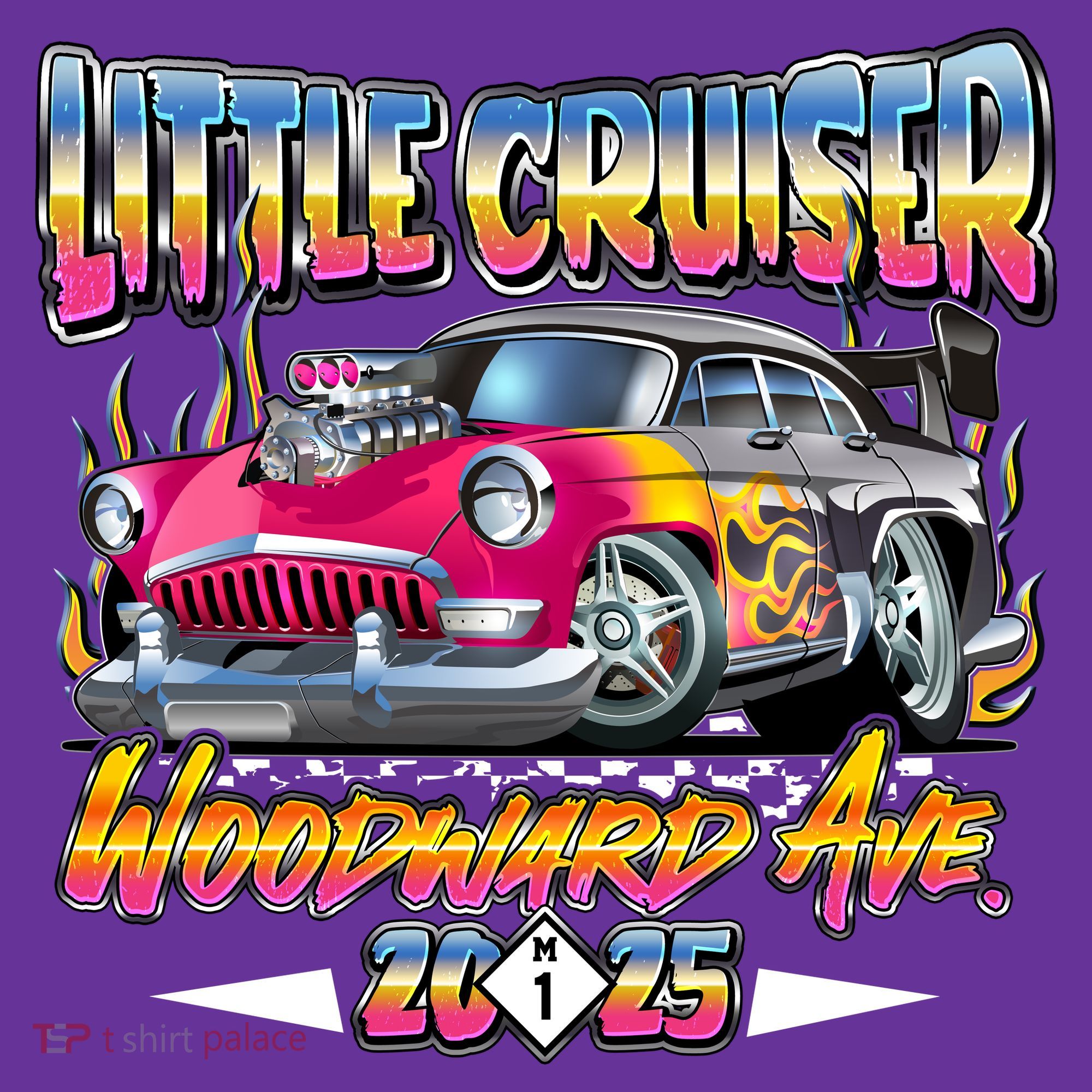 Little Cruiser Woodward Ave 2025 Sweatshirt