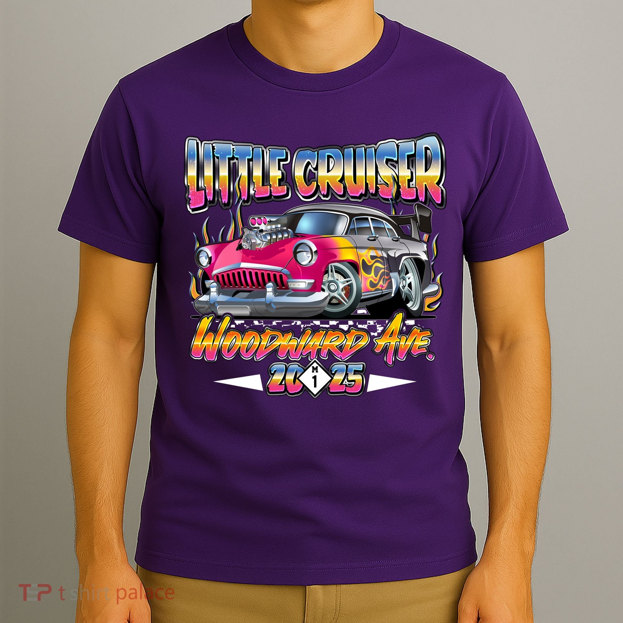 Little Cruiser Woodward Ave 2025 T-Shirt
