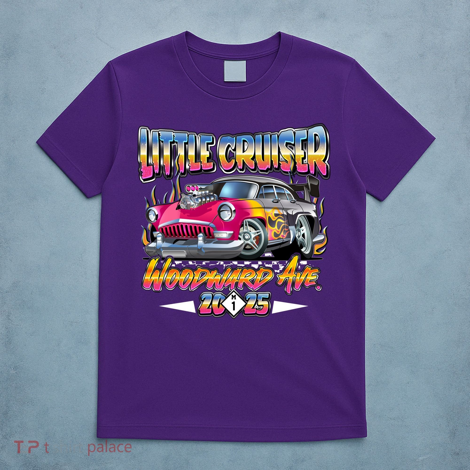 Little Cruiser Woodward Ave 2025 T-Shirt
