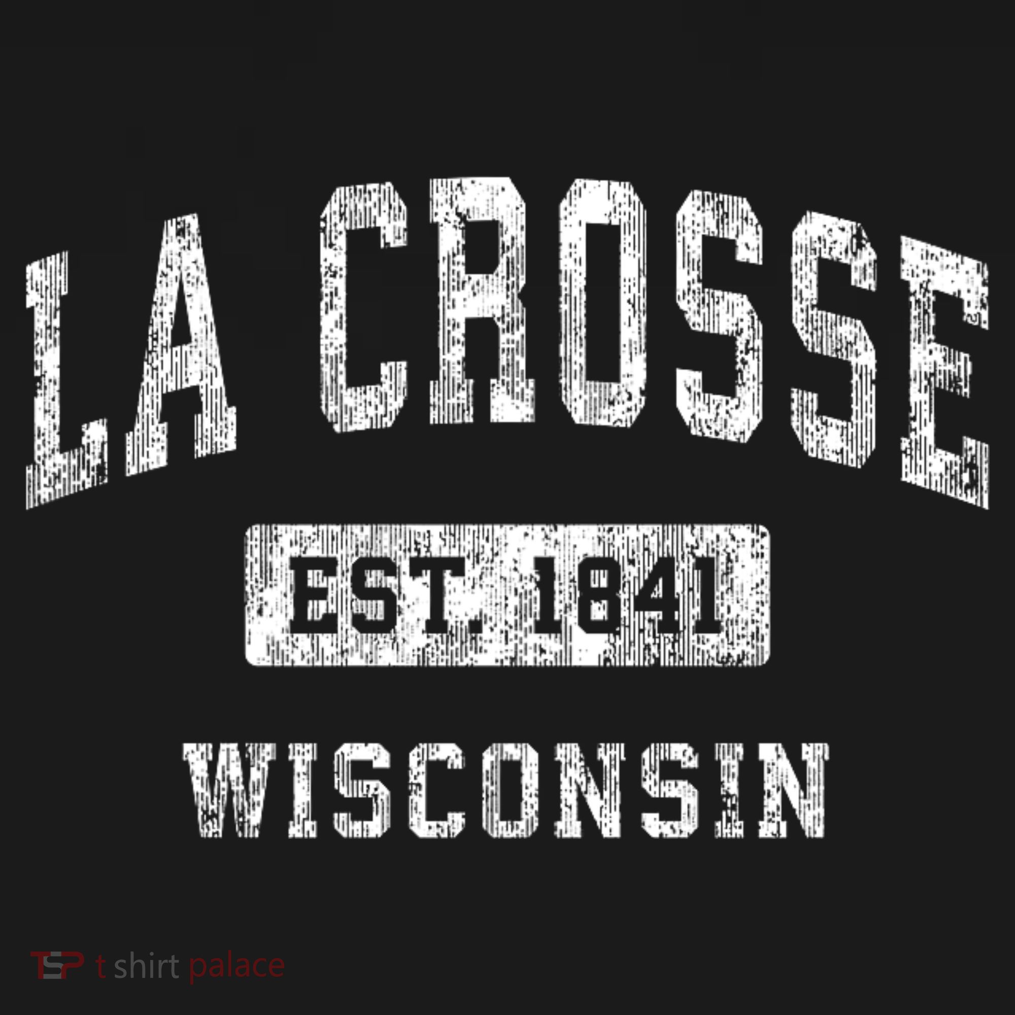 La Crosse Wisconsin Wi Vintage Established Sports T-Shirt