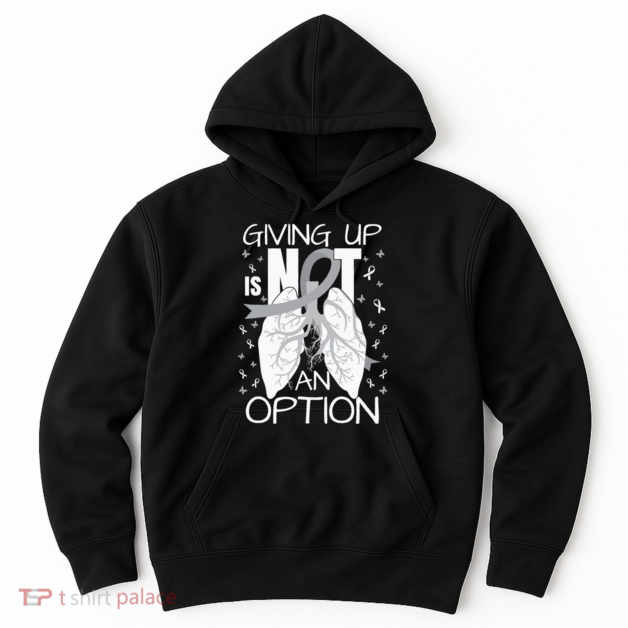Lung Cancer Warrior Hoodie