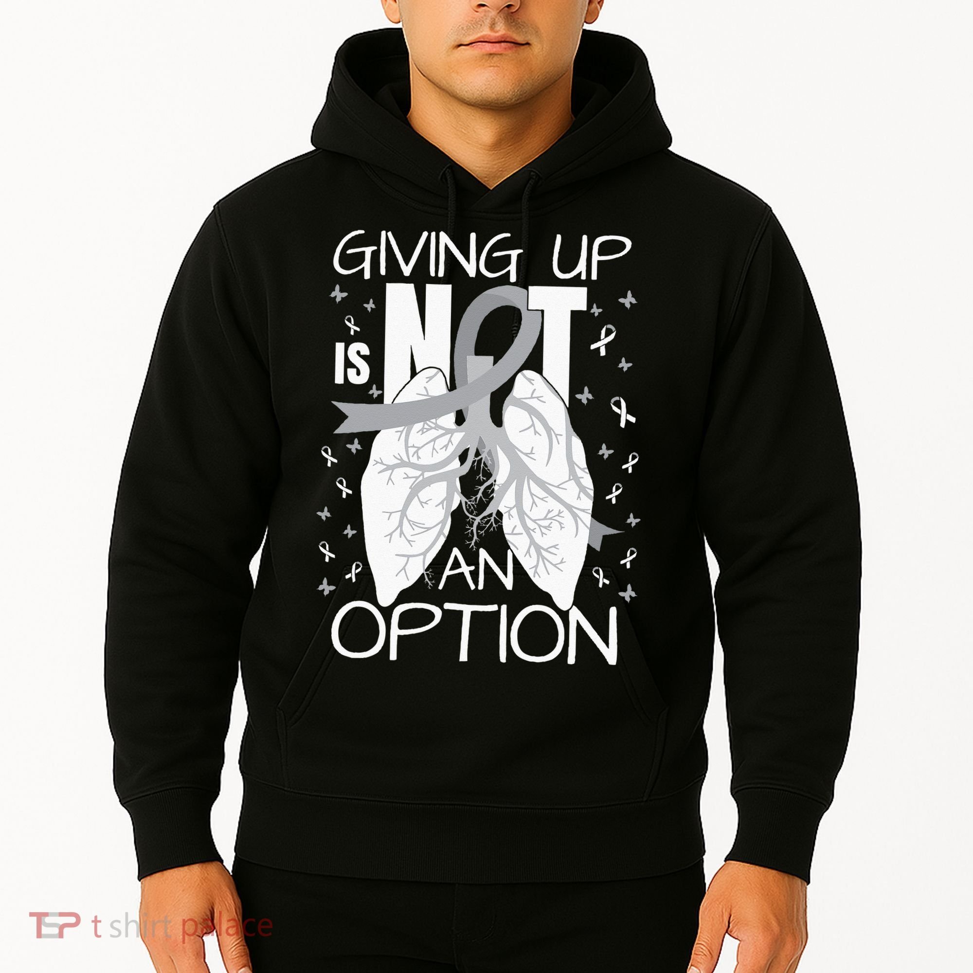 Lung Cancer Warrior Hoodie