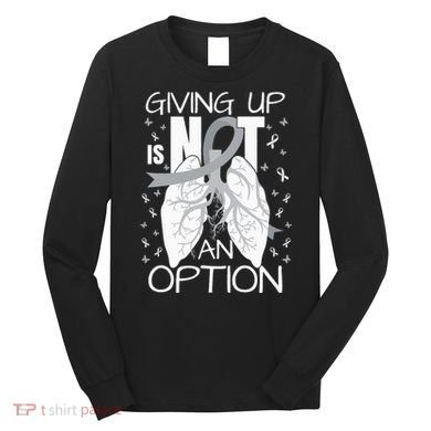 Lung Cancer Warrior Long Sleeve Shirt