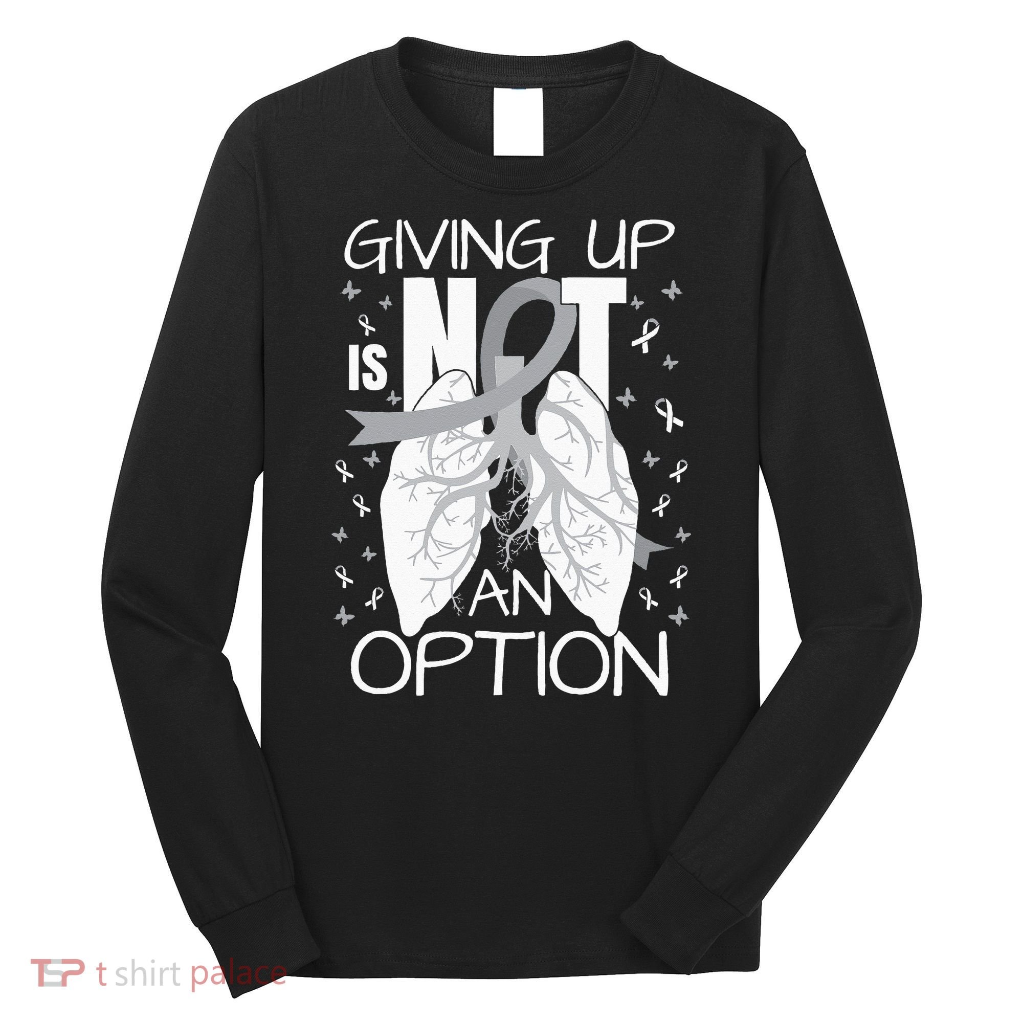 Lung Cancer Warrior Long Sleeve Shirt