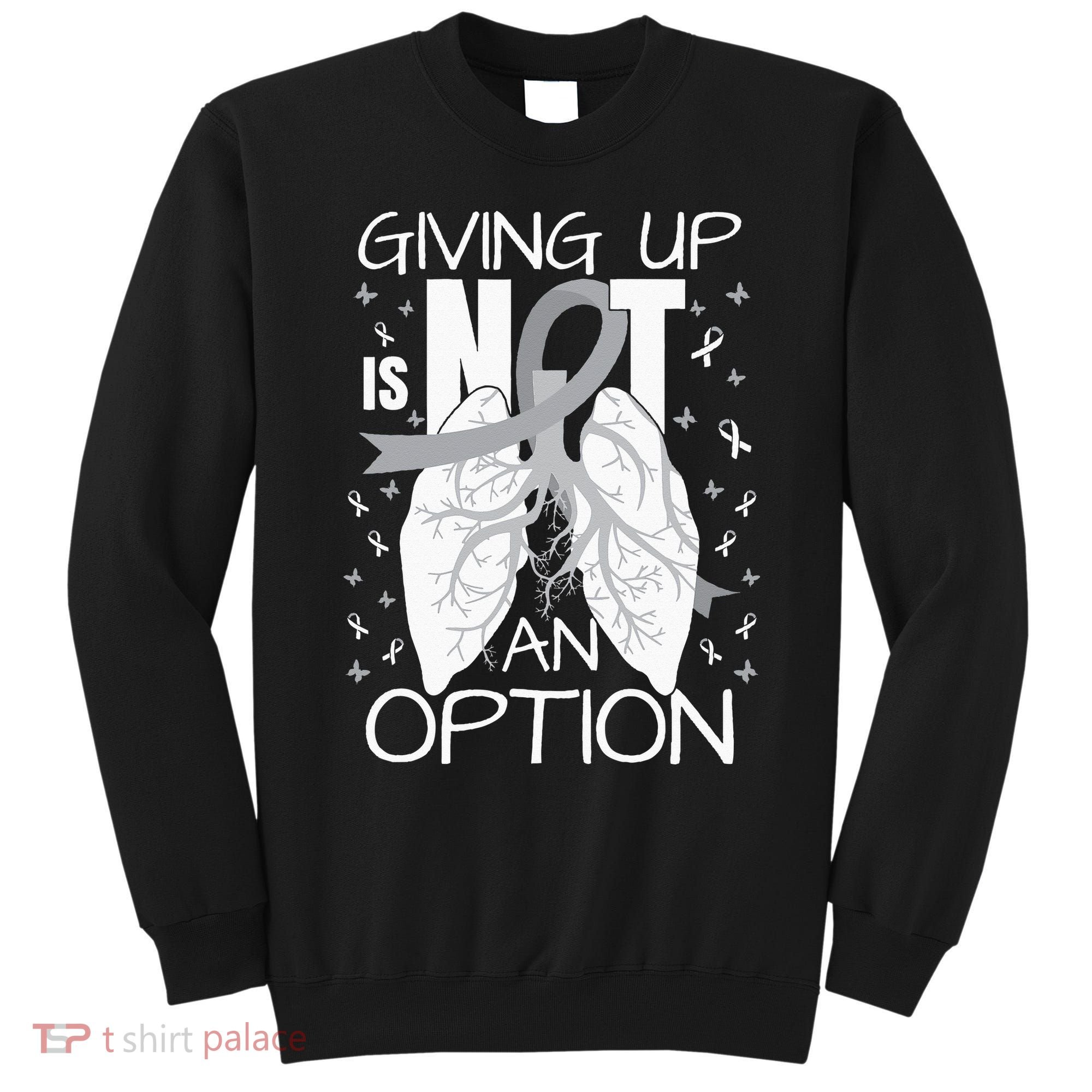 Lung Cancer Warrior Sweatshirt