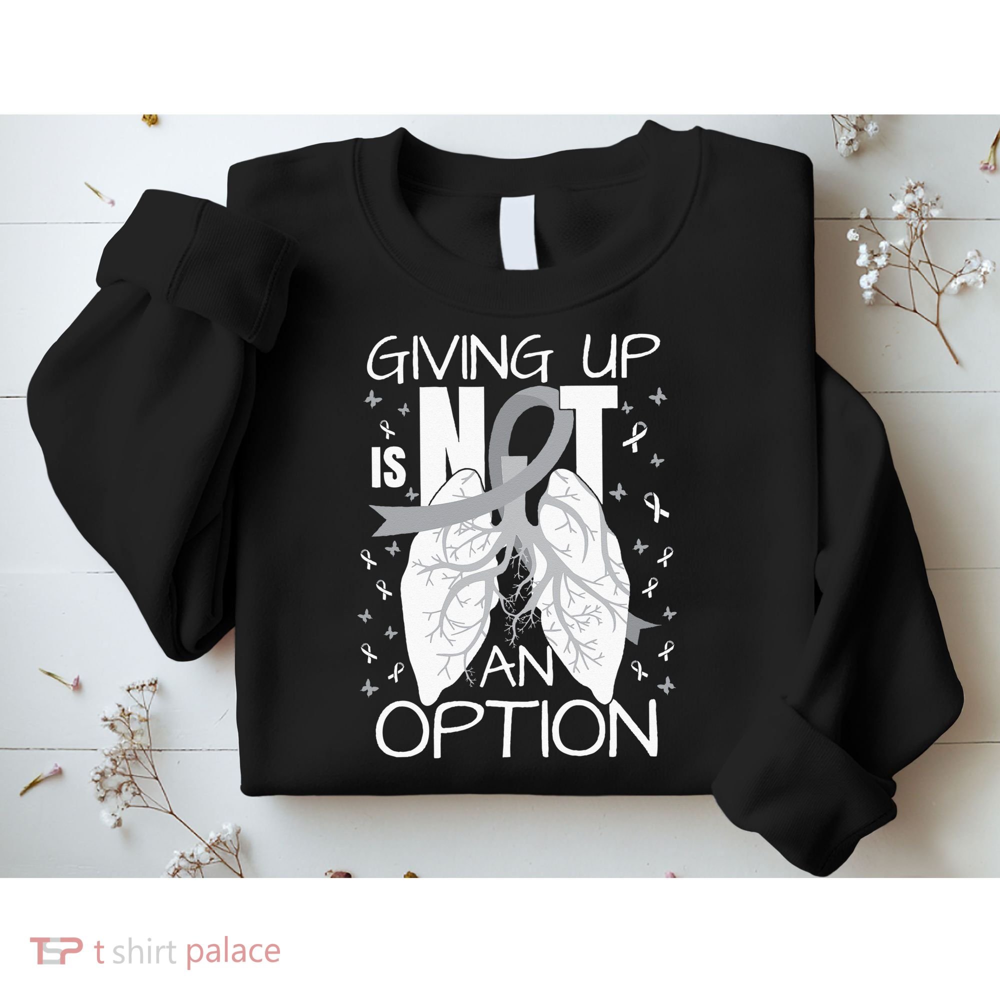 Lung Cancer Warrior Sweatshirt