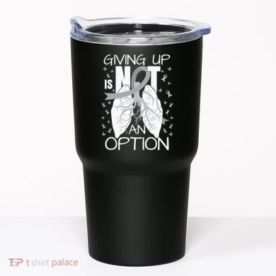 Lung Cancer Warrior Tumbler