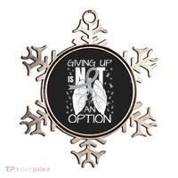 Lung Cancer Warrior Ornament thumb 0