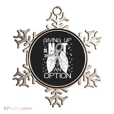 Lung Cancer Warrior Ornament