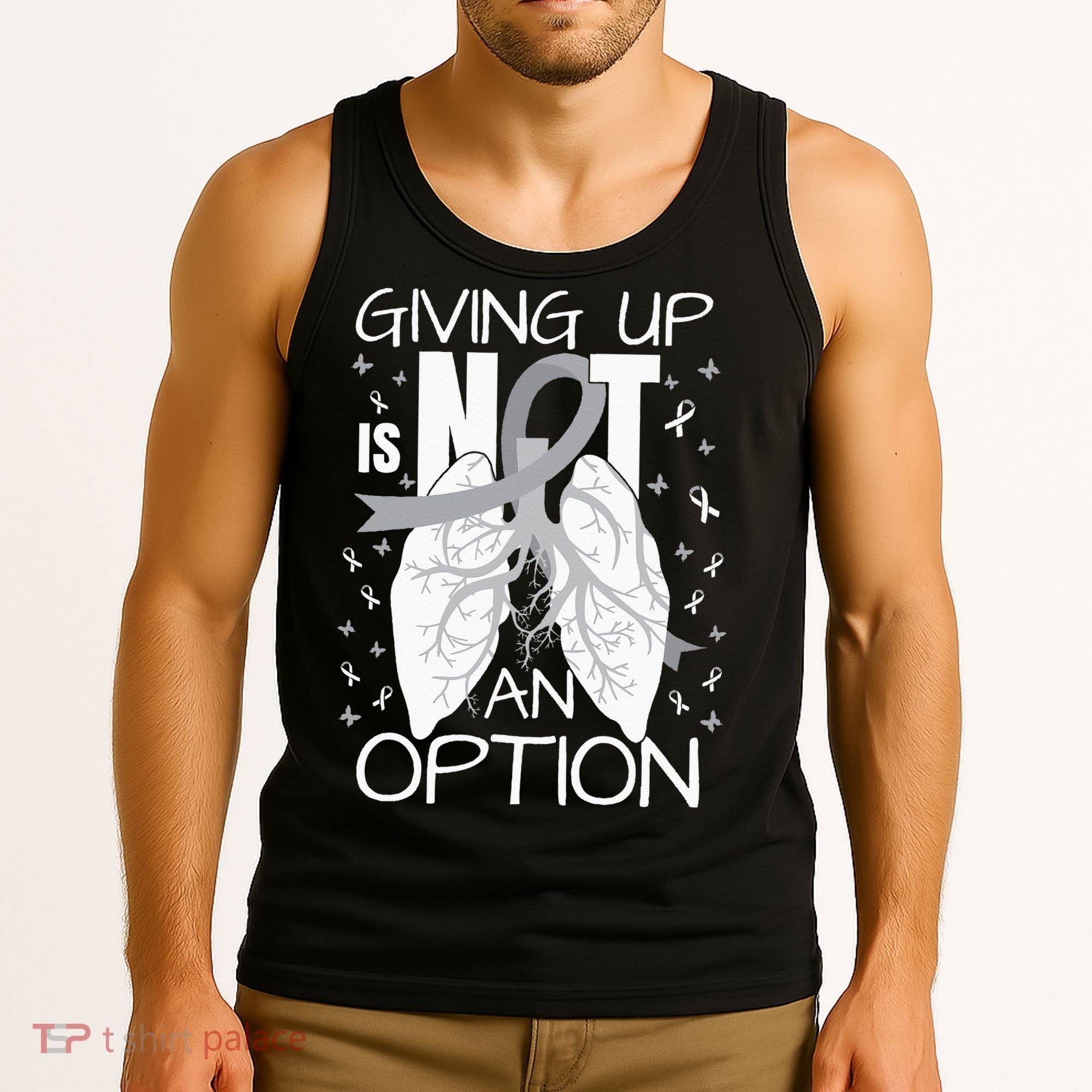 Lung Cancer Warrior Tank Top