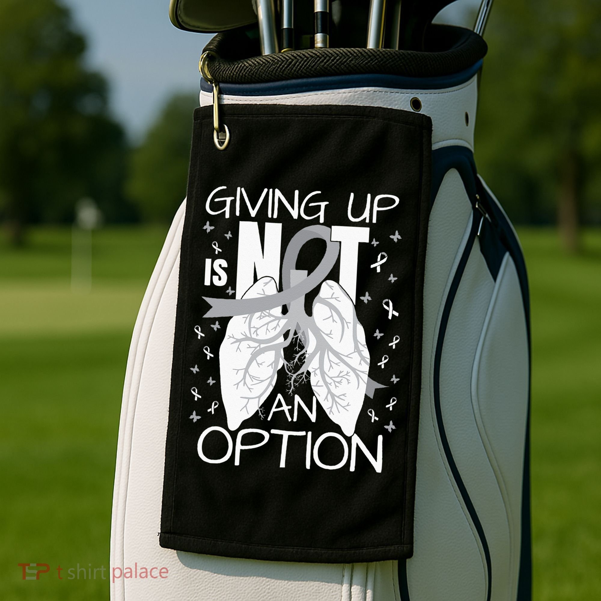Lung Cancer Warrior Golf Towel