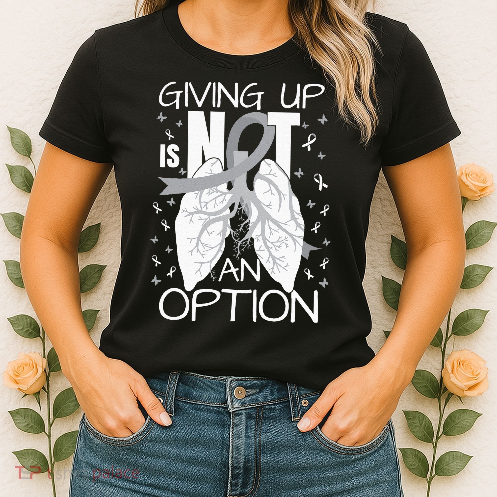 Lung Cancer Warrior Women's T-Shirt