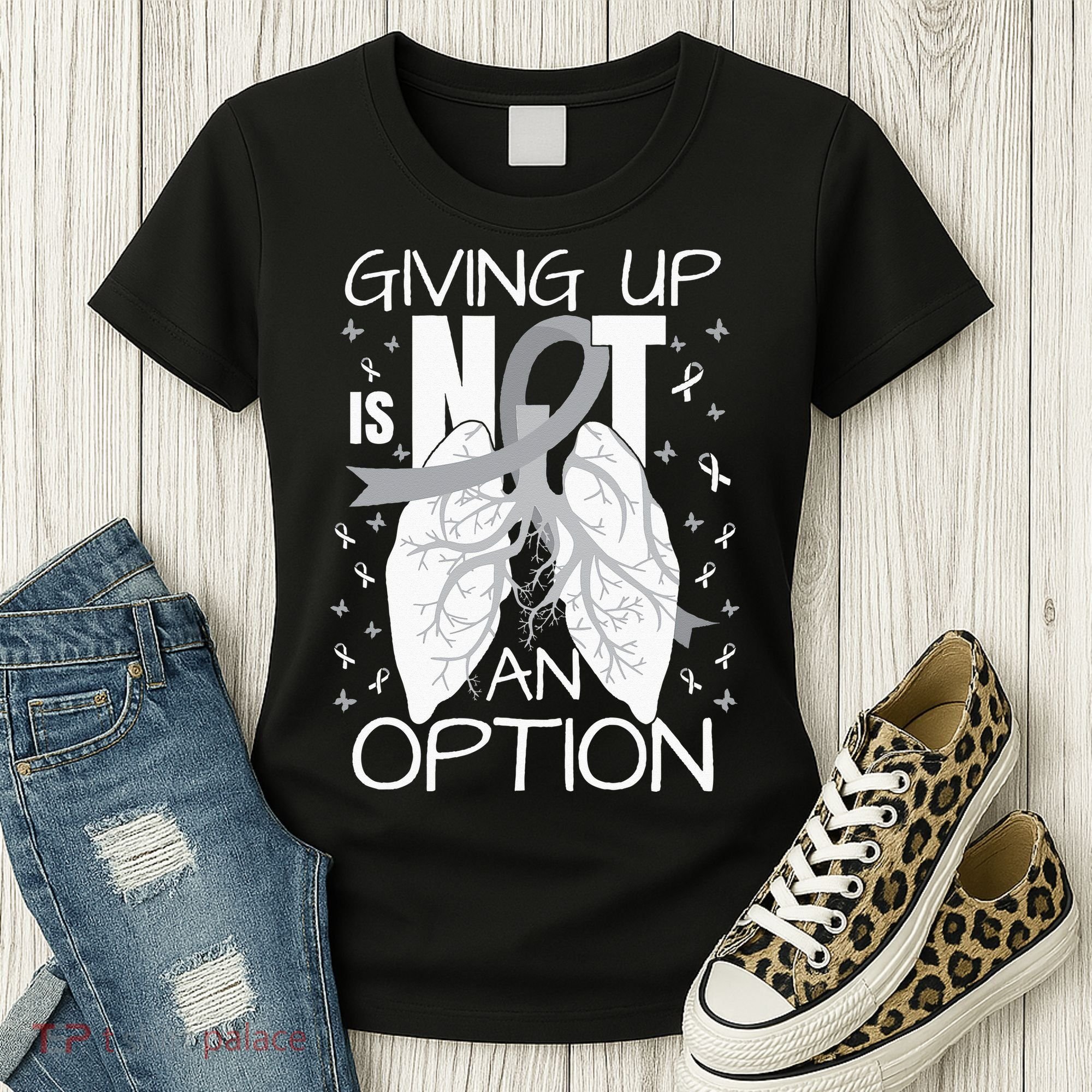 Lung Cancer Warrior Women's T-Shirt