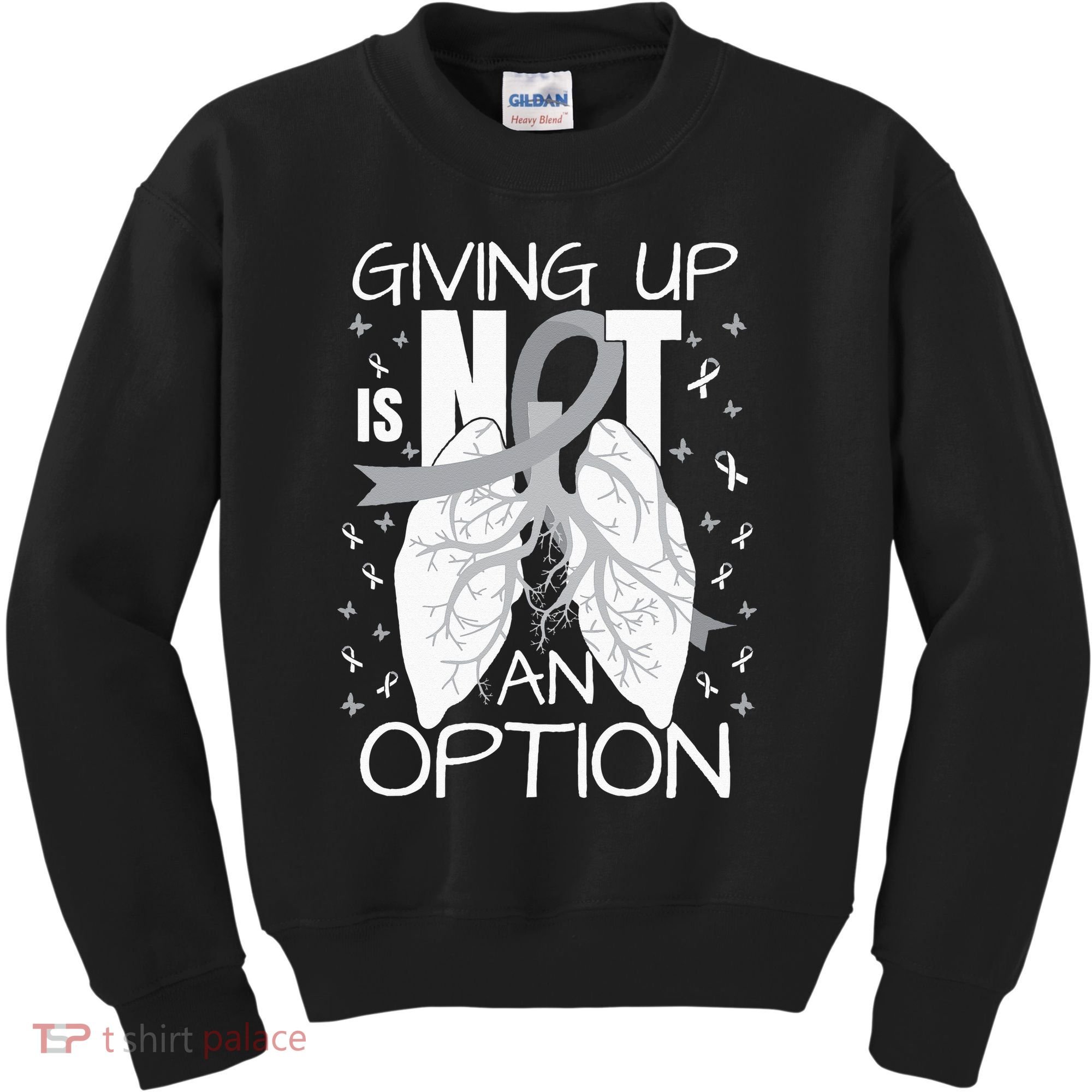 Lung Cancer Warrior Kids Sweatshirt
