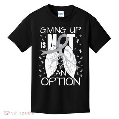 Lung Cancer Warrior Kids T-Shirt