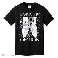 Lung Cancer Warrior Kids T-Shirt thumb 0
