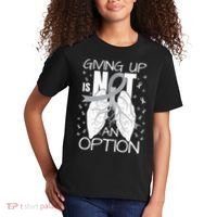 Lung Cancer Warrior Kids T-Shirt thumb 2
