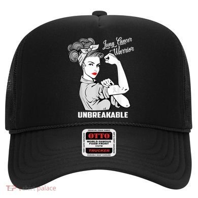Lung Cancer Warrior Unbreakable Gift Awareness Gifgift Hat