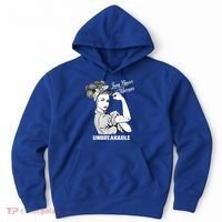 Lung Cancer Warrior Unbreakable Gift Awareness Gifgift Hoodie thumb 0