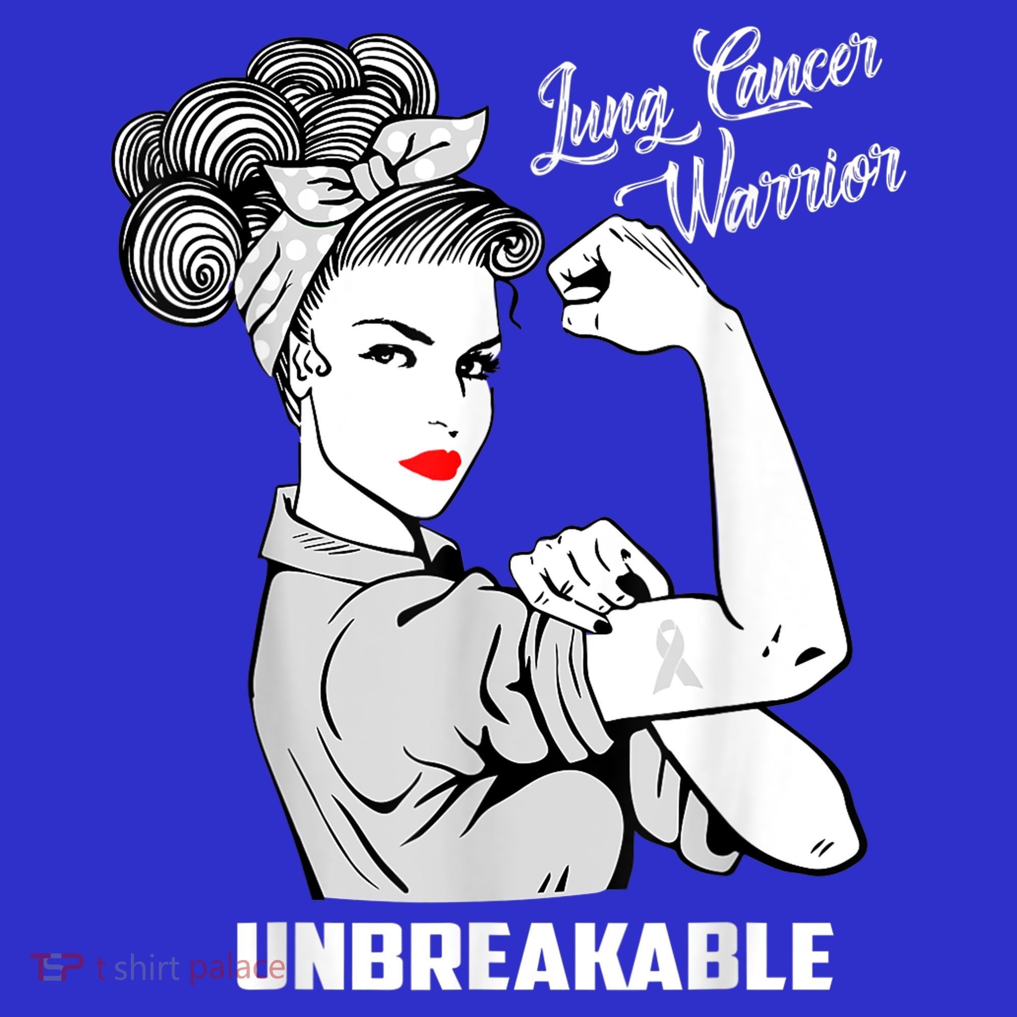Lung Cancer Warrior Unbreakable Gift Awareness Gifgift Kids Sweatshirt