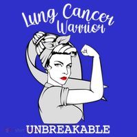 Lung Cancer Warrior Unbreakable Strong Awareness Gift Women's T-Shirt thumb 6