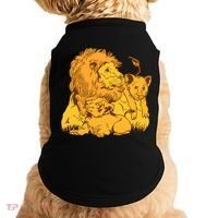 Lion Dad And Babies Doggie Tank thumb 0