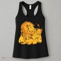 Lion Dad And Babies Women's Tank Top thumb 3