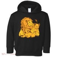 Lion Dad And Babies Toddler Hoodie thumb 0