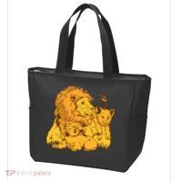 Lion Dad And Babies Tote Bag thumb 3