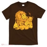Lion Dad And Babies T-Shirt thumb 0