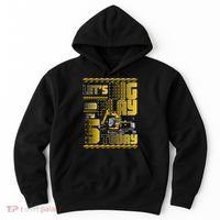 Let's Dig And Play I'm 5 Today 5th Birthday Party Excavator Hoodie thumb 0