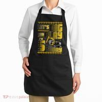 Let's Dig And Play I'm 5 Today 5th Birthday Party Excavator Apron thumb 2