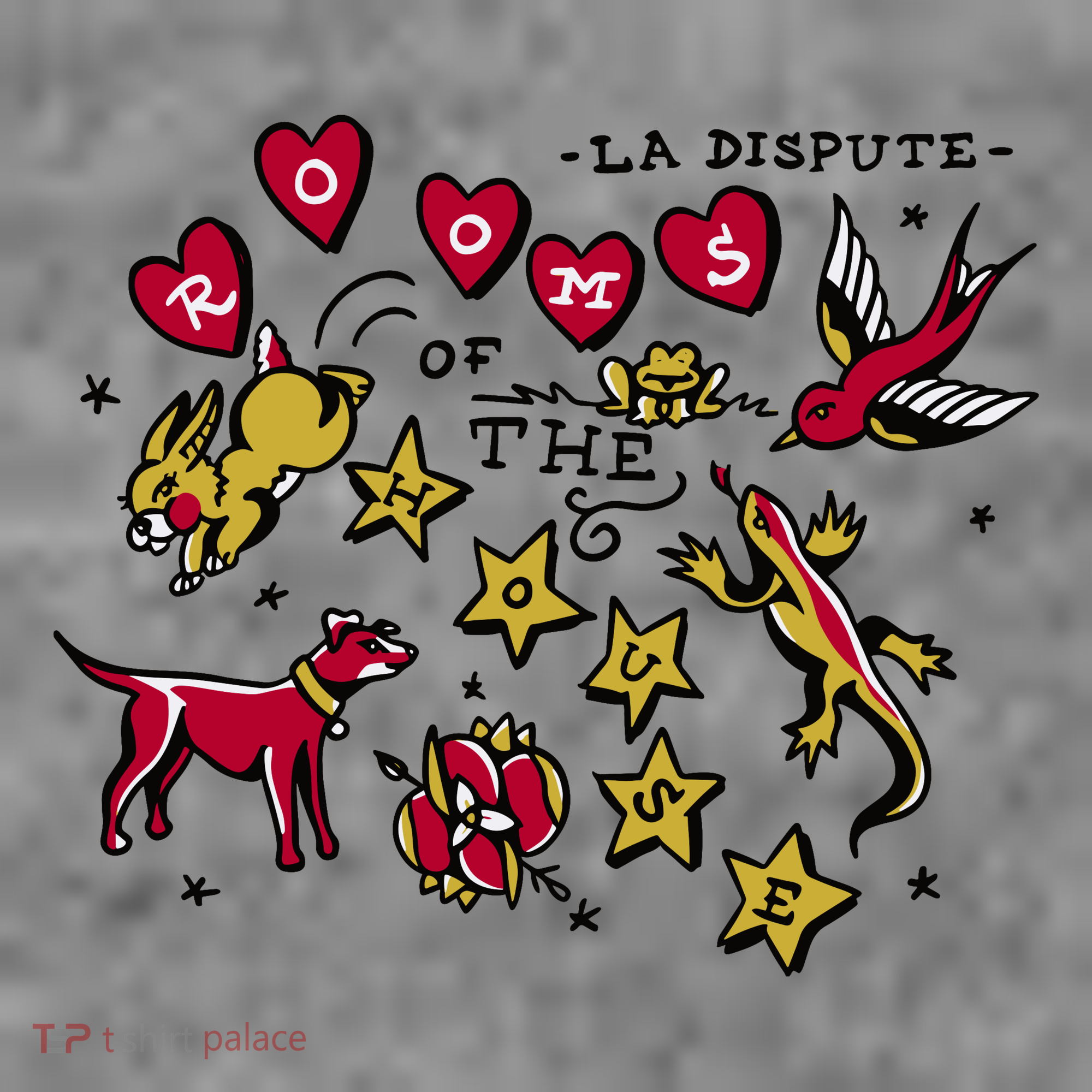 La Dispute Animals Rooms Of The House Toddler Hoodie