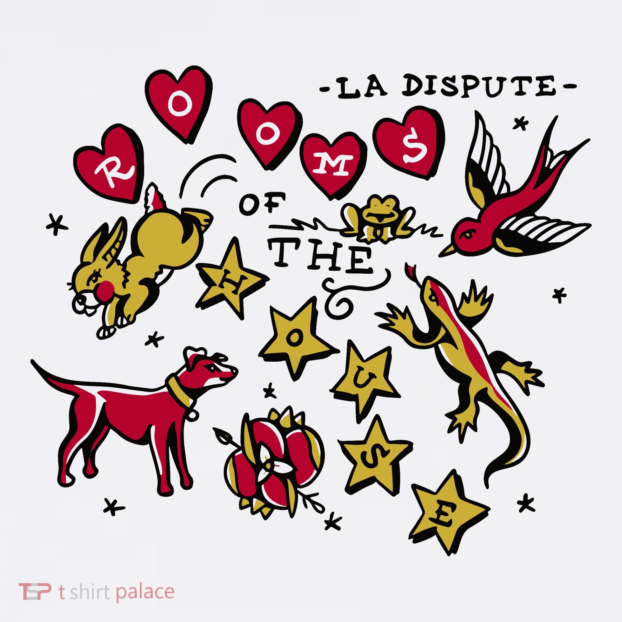La Dispute Animals Rooms Of The House Women's Tank Top