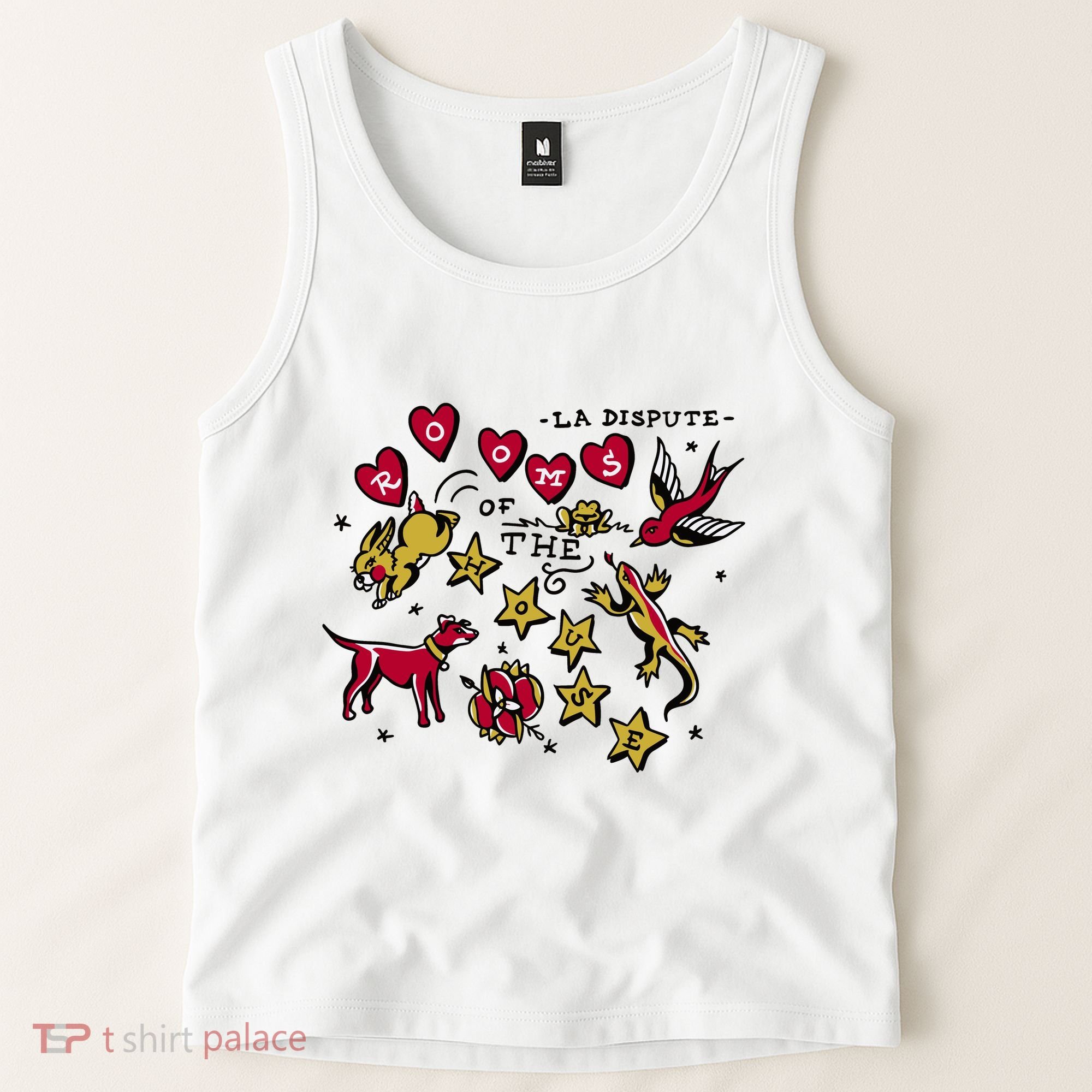 La Dispute Animals Rooms Of The House Tank Top