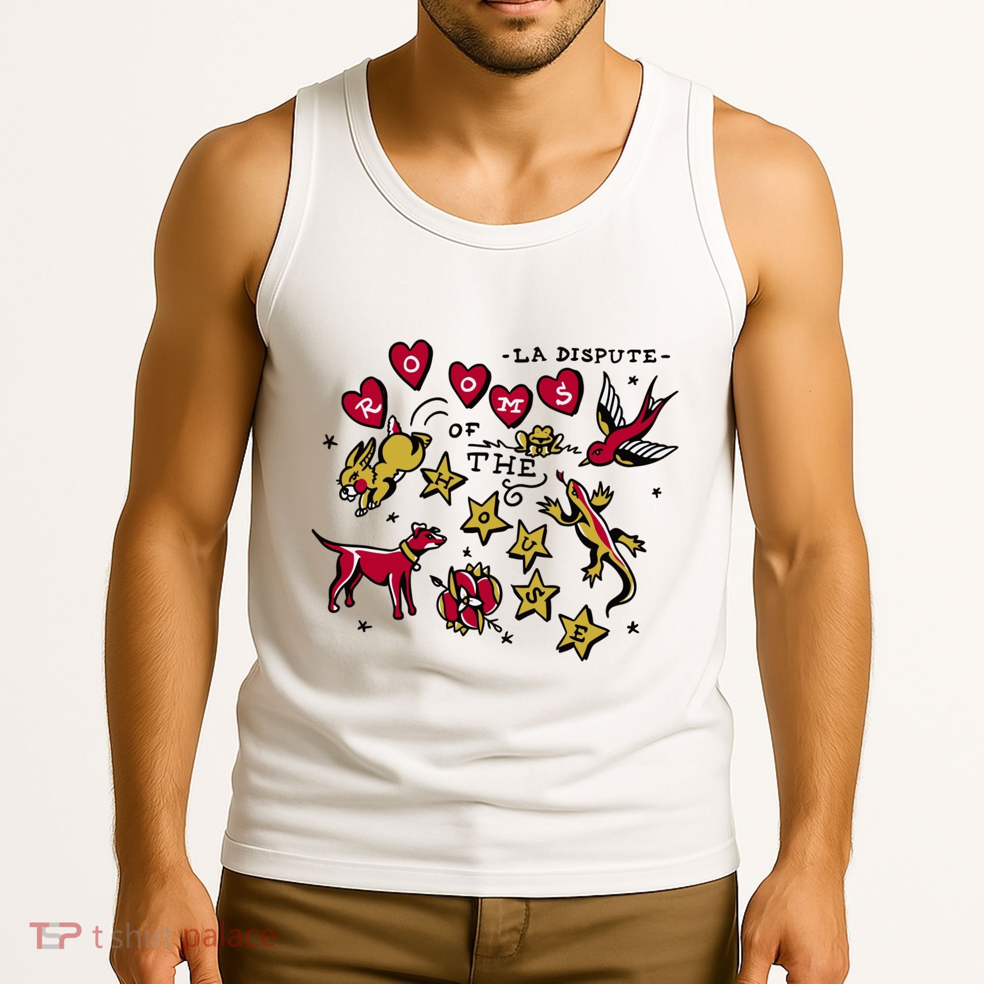 La Dispute Animals Rooms Of The House Tank Top