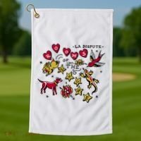 La Dispute Animals Rooms Of The House Golf Towel thumb 1