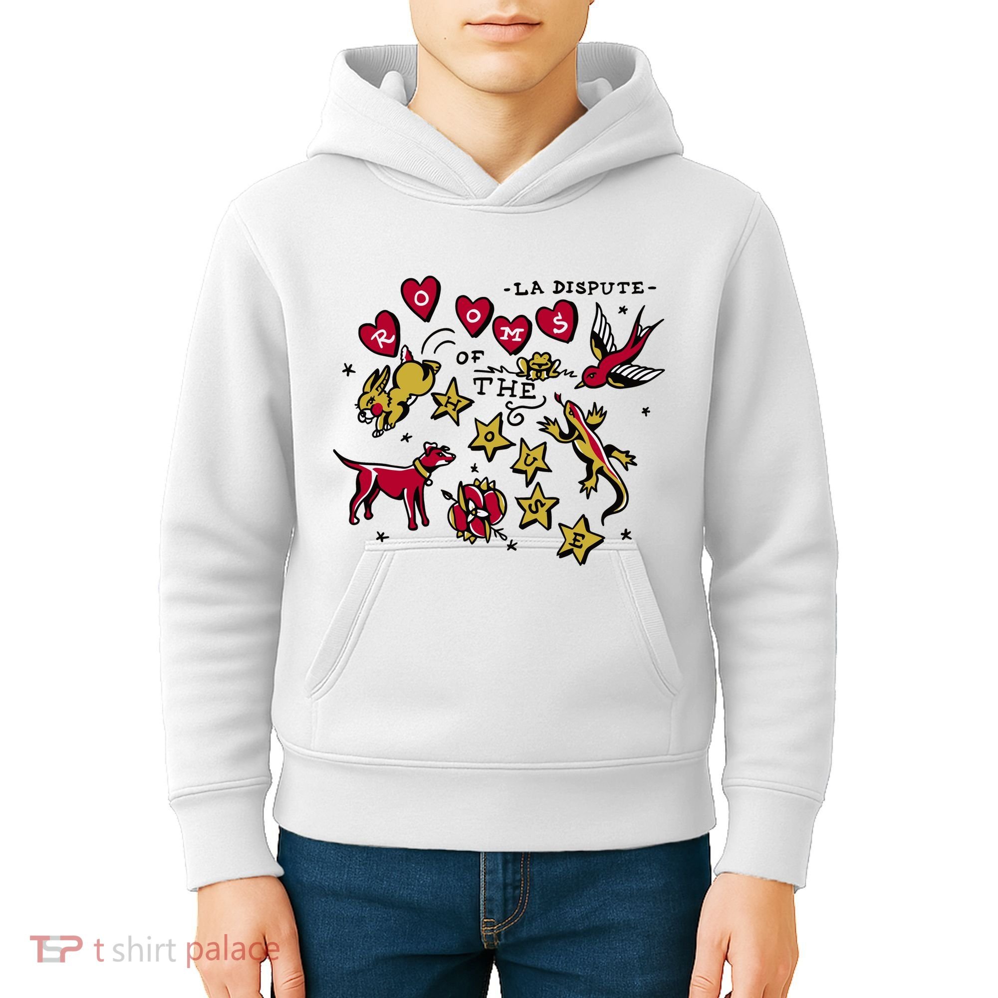 La Dispute Animals Rooms Of The House Kids Hoodie