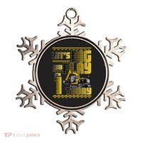 Let's Dig And Play I'm 1 Today 1st Birthday Party Excavator Ornament thumb 0