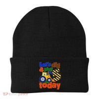 Let's Dig And Play I'm 5 Five Today 5th Birthday Party Excavator Beanie thumb 0