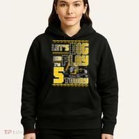 Let's Dig And Play I'm Five 5 Today 5th Birthday Party Excavator Hoodie thumb 5