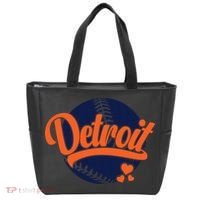 Love Detroit Baseball Tote Bag thumb 0