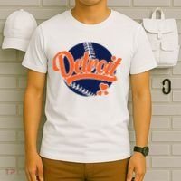 Love Detroit Baseball T-Shirt thumb 6