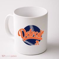 Love Detroit Baseball Coffee Mug thumb 0