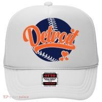Love Detroit Baseball Hat thumb 0
