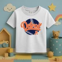 Love Detroit Baseball Toddler T-Shirt thumb 3