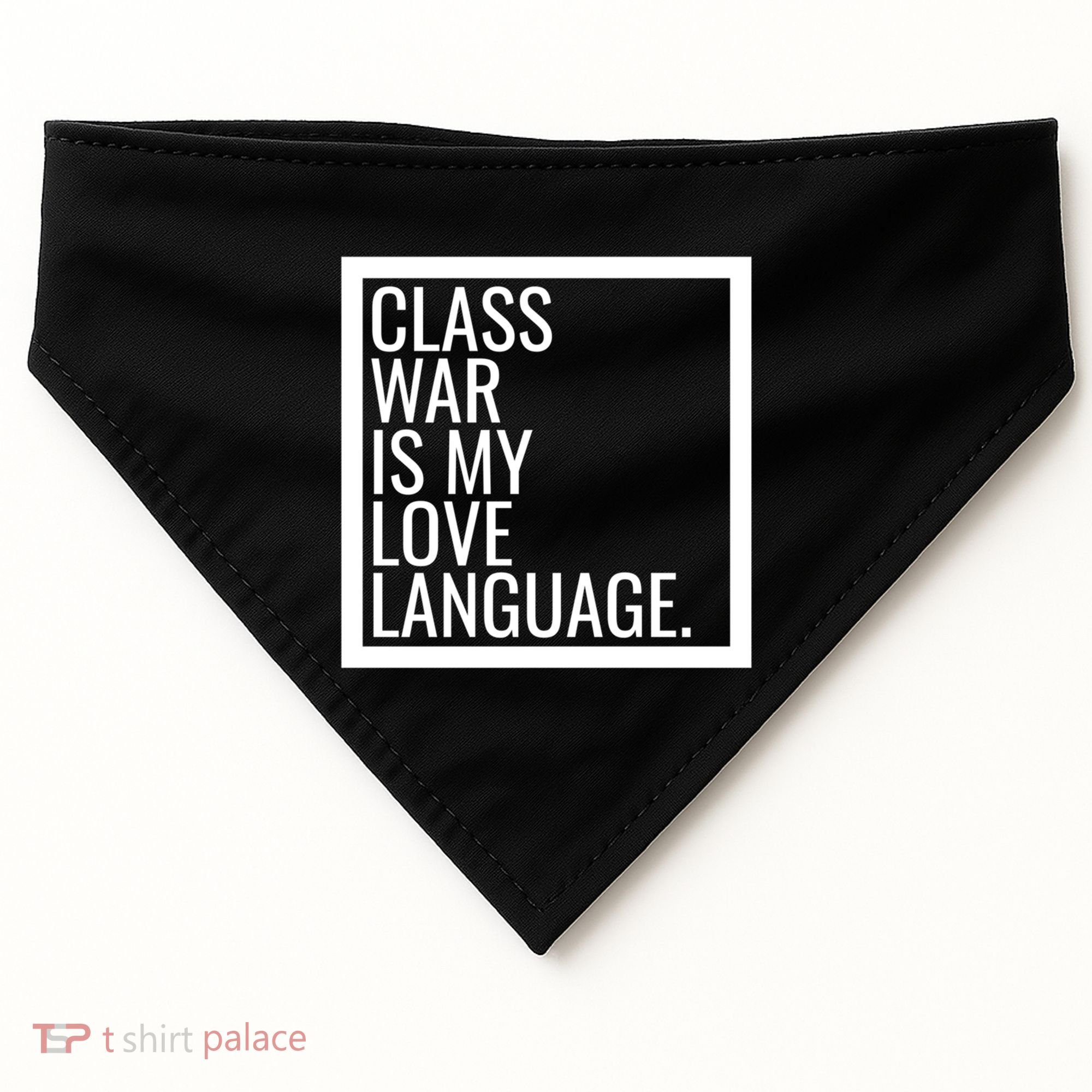 Leftist Dsa Class War Marxist Radical Democratic Socialist Great Gift USA-Made Doggie Bandana
