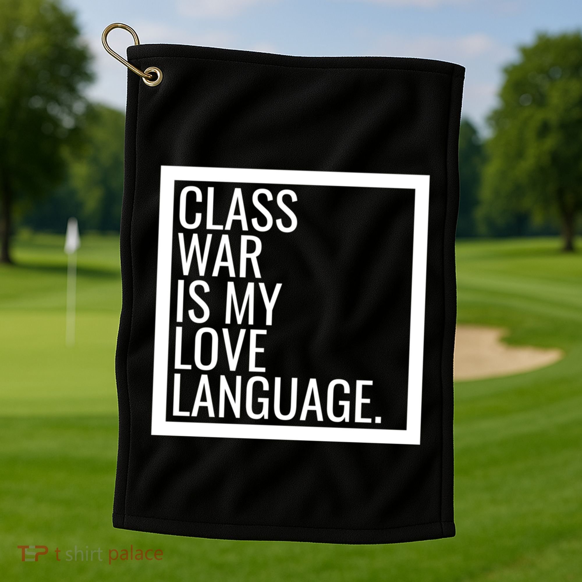 Leftist Dsa Class War Marxist Radical Democratic Socialist Great Gift Golf Towel